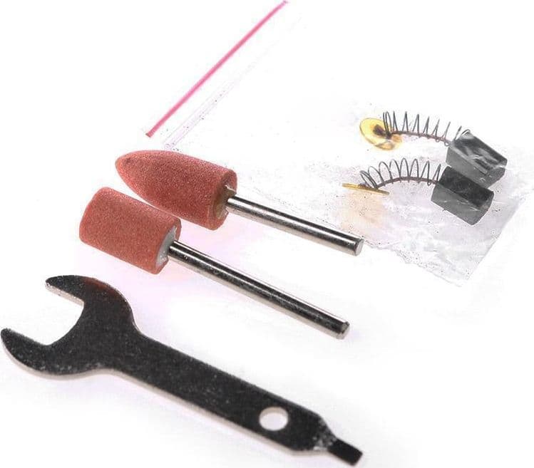 SMERIGLIATRICE ELETTRICA UTENSILE ROTANTE DREMEL TRAPANO 220V VELOCITà VARIABILE - 6