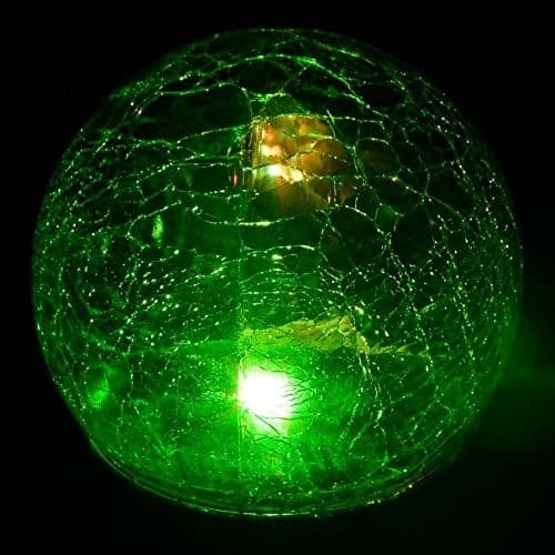LAMPADA SOLARE PICCHETTO LUCE LED RGB CAMBIO COLORE 34X8CM ACCIAIO VETRO RUVIDO - 5