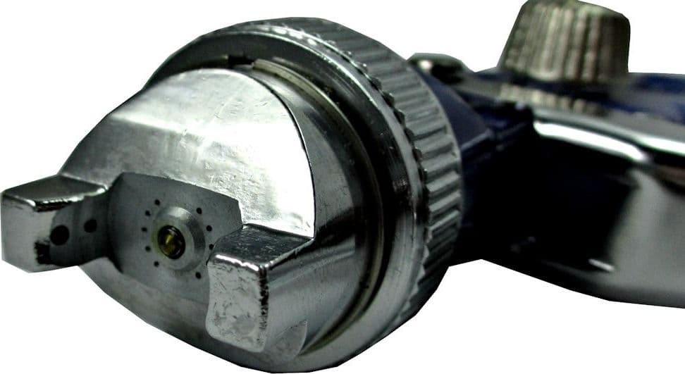 PISTOLA AEROGRAFO VERNICIATURA PROFESSIONALE 1.4 SPRAY GUN HVLP H-827 50-70 PSI - 3