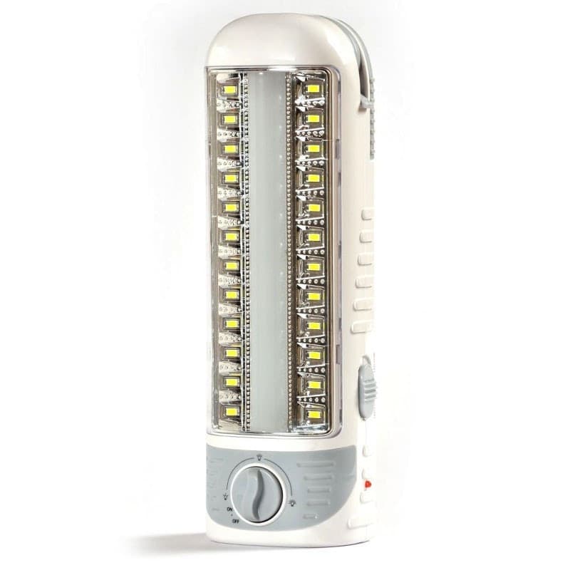 LAMPADA EMERGENZA 24 LED SMD CON NEON RICARICABILE PER CASA AUTO 4W 7104 - 5