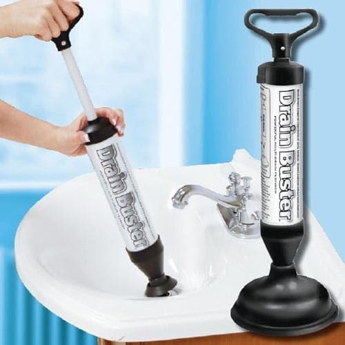 STURALAVANDINO SCARICHI E WC A POMPA MANUALE STURATUBI A PRESSIONE DRAIN BUSTER - 4