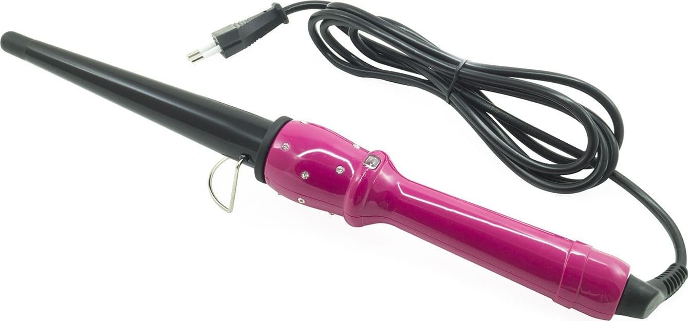 FERRO CONICO PIASTRA ARRICCIACAPELLI PROFESSIONALE PER CAPELLI RICCI ARRICCIA - 5