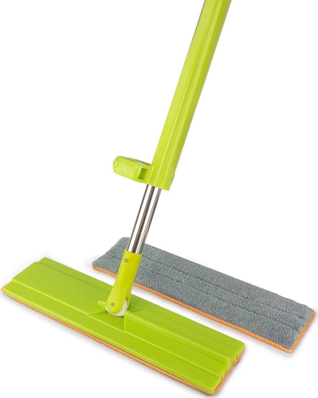 SCOPA STRIZZA SWEEP MOP LAVA E ASCIUGA PAVIMENTI PARQUET MARMO PANNO MICROFIBRA - 7