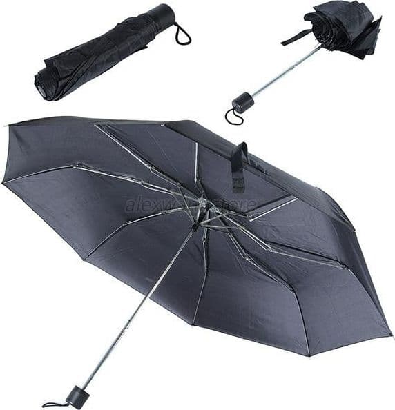 OMBRELLO MULTIFUNZIONE PORTATILE IMPERMEABILE ANTI UV PIEGHEVOLE POLIESTERE - 2