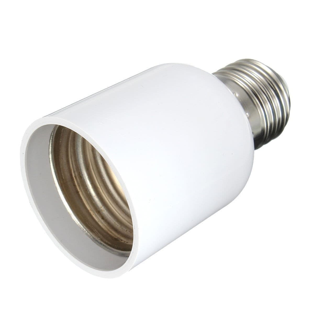 ADATTATORE CONVERTITORE RIDUTTORE RIDUZIONE LAMPADE ATTACCO DA E27 A E40 - 4