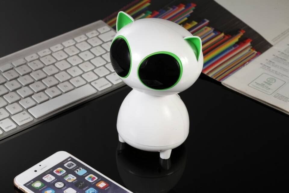 MINI CASSA AMPLIFICATORE SPEACKER PER COMPUTER PC DA 3W USB 5V A FORMA DI GATTO - 2