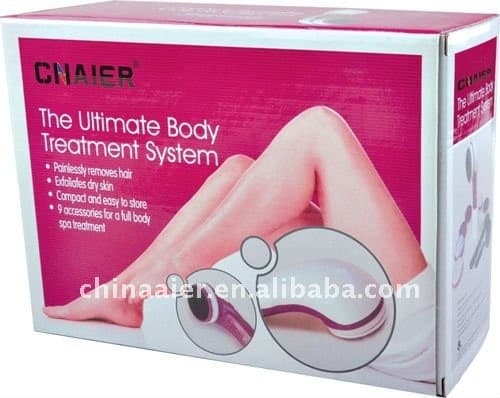 TRATTAMENTO CORPO 5 IN 1 DEPILATORE MASSAGGIATORE RIMUOVI CALLI PULIZIA VISO - 6