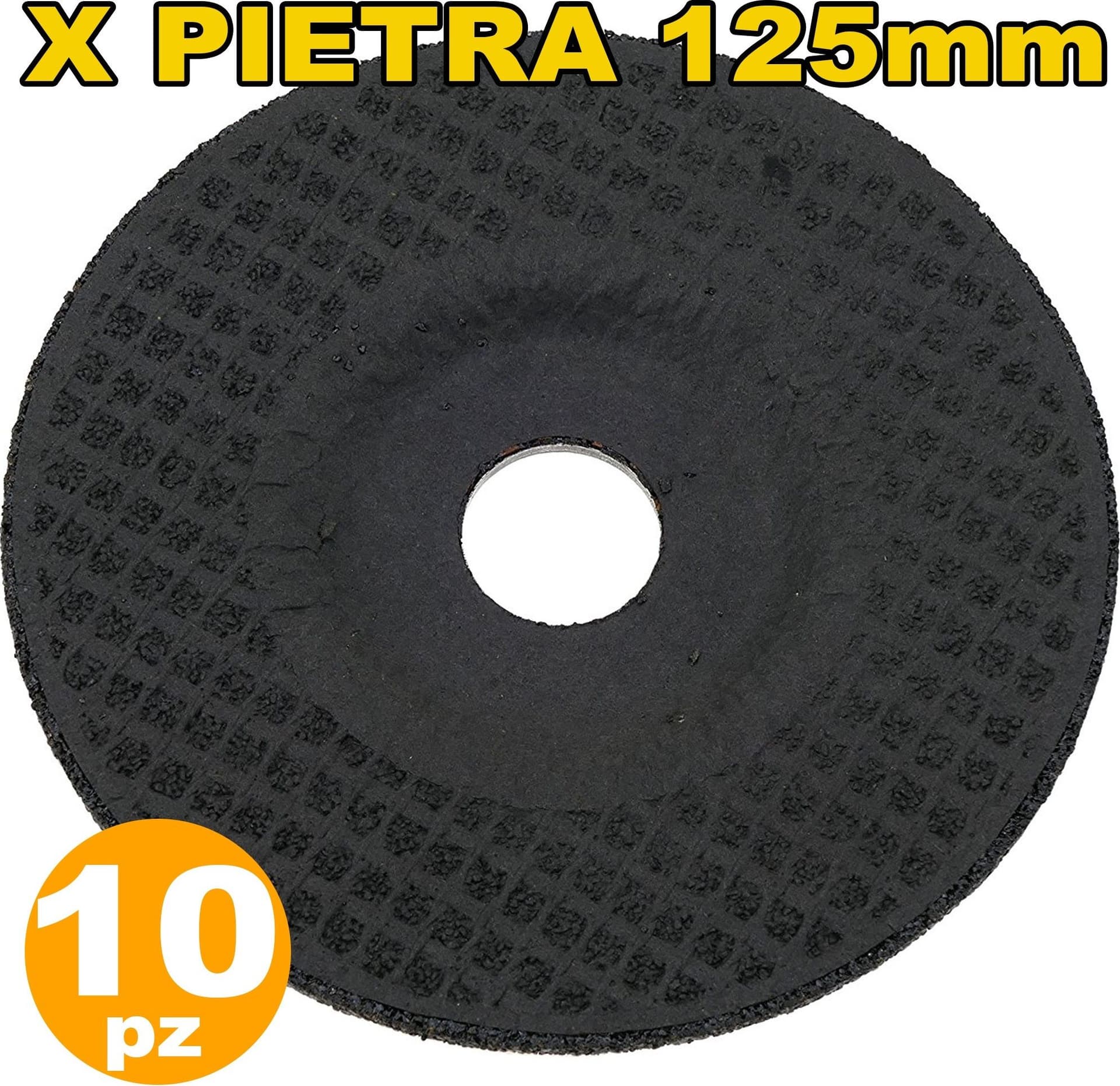 DISCO FLEX PER PIETRA SET DA 10 PEZZI DISCHI SMERIGLIATRICE DIAMETRO 125 MM - 2