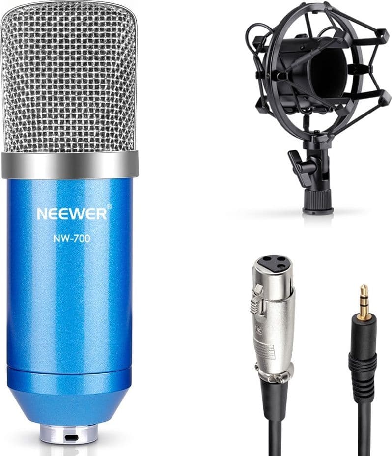 Microfono a Condensatore per Studio Radiotelevisivo & Registrazione JIMDL-700 - 7