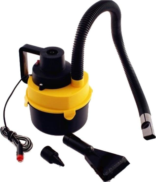 ASPIRAPOLVERE DA AUTO PORTATILE 12V ACCENDISIGARI CAMPER ROULOTTE PIU ACCESSORI
