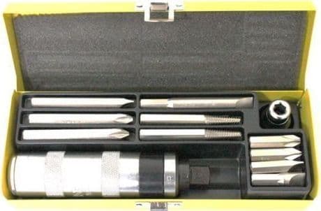 CACCIAVITE GIRAVITE AD IMPATTO PERCUSSIONE 12 PZ REVERSIBILE CHROME VANADIUM - 3