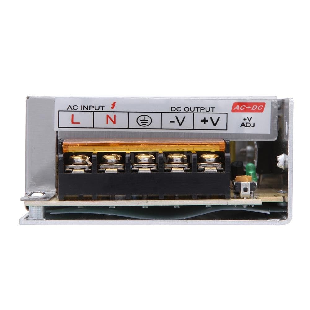 TRASFORMATORE LED PER STRISCIA LAMPADINA 60w 5A ALIMENTATORE LED 12v DC DRIVER - 3
