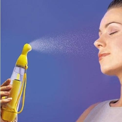 NEBULIZZATORE AD ACQUA VAPORIZZATORE SPRAY SPRUZZINO CORPO DA SPIAGGIA VIAGGIO - 3