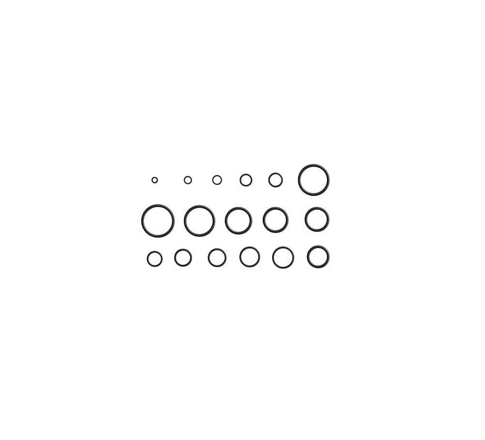GUARNIZIONI IN GOMMA 222pz VARIE MISURE ASSORTIMENTO GUARNIZIONE - ORING - - 2