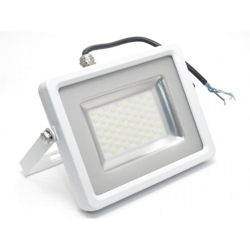 V-TAC FARO LED SMD 10W 20W 30W 50W 100W ULTRA SLIM DA ESTERNO COLORE BIANCO - 6