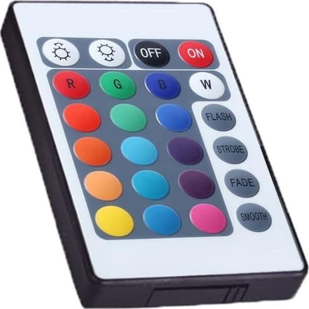 LAMPADINA LAMPADA FARETTO LED RGB CON TELECOMANDO LUCE MULTICOLOR E27 DA INTERNO - 5