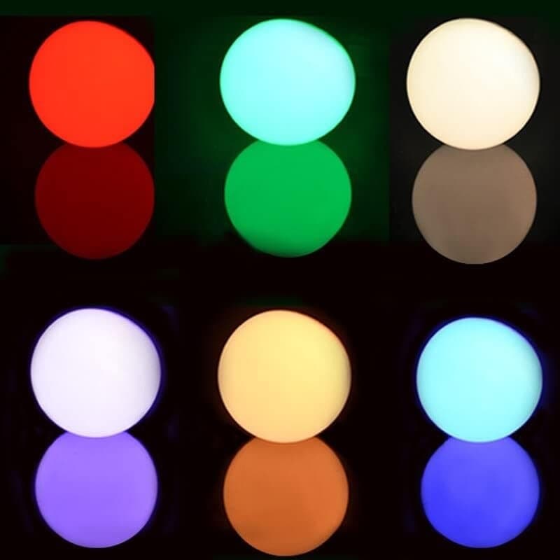 LAMPADINA LAMPADA FARETTO LED RGB CON TELECOMANDO LUCE MULTICOLOR E27 DA INTERNO - 6