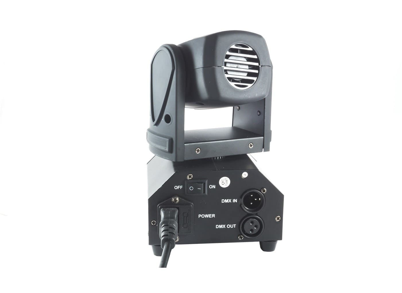 FARO PROIETTORE 1 LED RGB TESTA ROTANTE EFFETTI DISCO DJ LUCE FLASH COLOR LED - 3