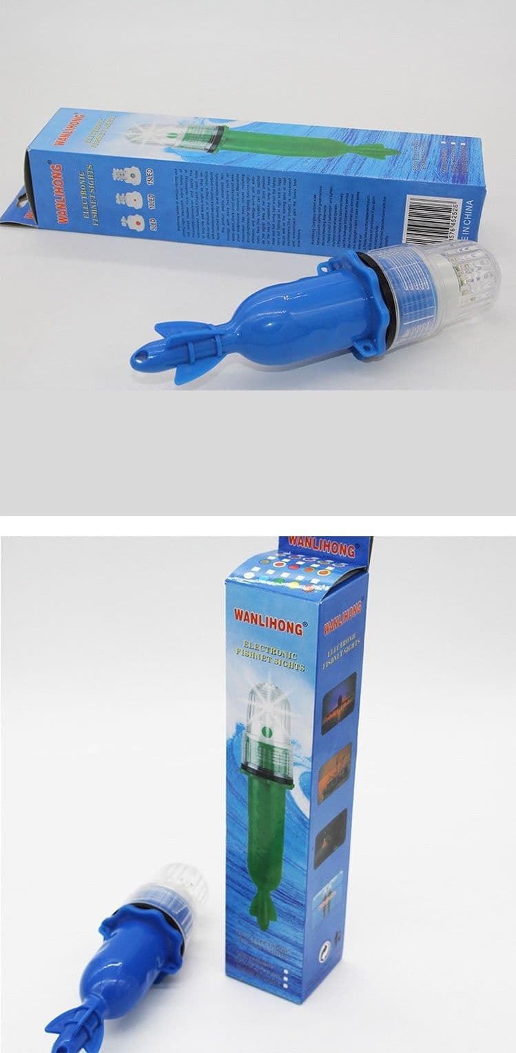 TORCIA LAMPADA LUCE LED EMERGENZA PER BARCHE MARE GALLEGGIANTE SEGNALAZIONE - 8