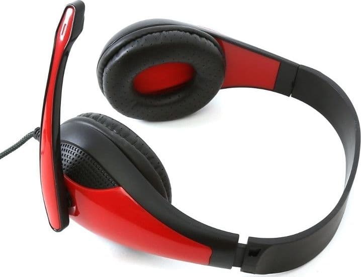 CUFFIA GAMING CON MICROFONO PER CONSOLE GIOCO PC STEREO CONTROLLO VOLUME OMEGA - 9