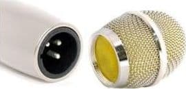 MICROFONO WIRELESS E CON CAVO FILO 2 IN 1 PER KARAOKE CANTARE 309 - 5