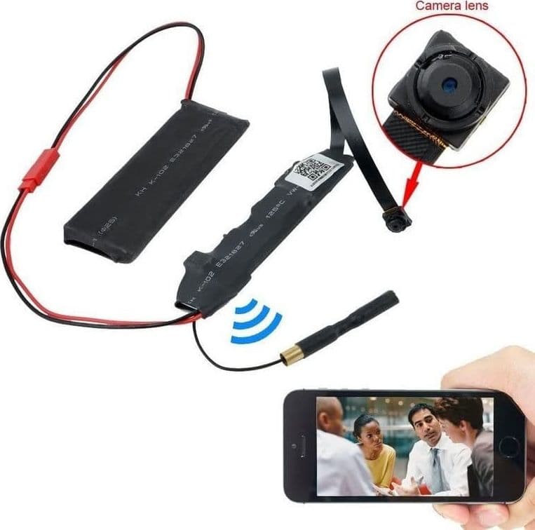 TELECAMERA NASCOSTA MICROCAMERA SPY VIDEO CAMERA SPIA WIFI P2P DETECTION MPX - 4