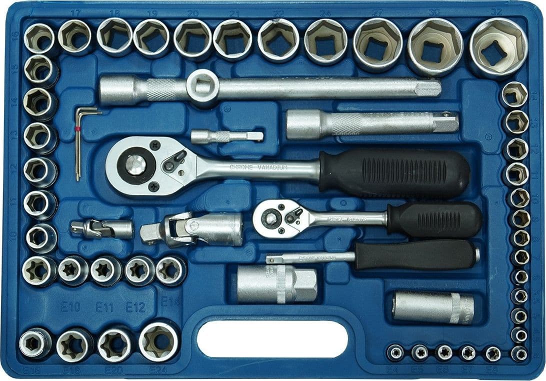 VALIGIA SET CHIAVI A BUSSOLA 108 PEZZI VANADIUM CON CRICCHETTO 108 PZ VANADIUM - 3