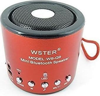 MINI SPEACKER CASSA BLUETOOTH PORTATILE CON RADIO MP3 WSQ9 PER SMARTPHONE DA 5W - 3