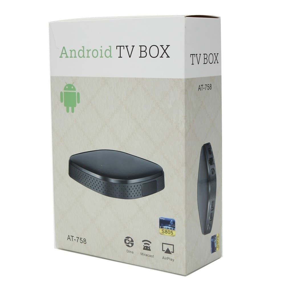 SMART TV ANDROID FULL HD 1080P TV BOX AT758 ANDROID 4.2.2. QUAD CORE 4GB ROM - 5