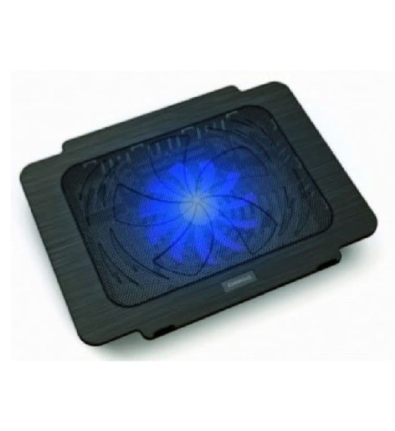 BASE APPOGGIO PER LAPTOP NOTEBOOK PC PORTATILE CON VENTOLA RAFFREDDAMENTO LUCE