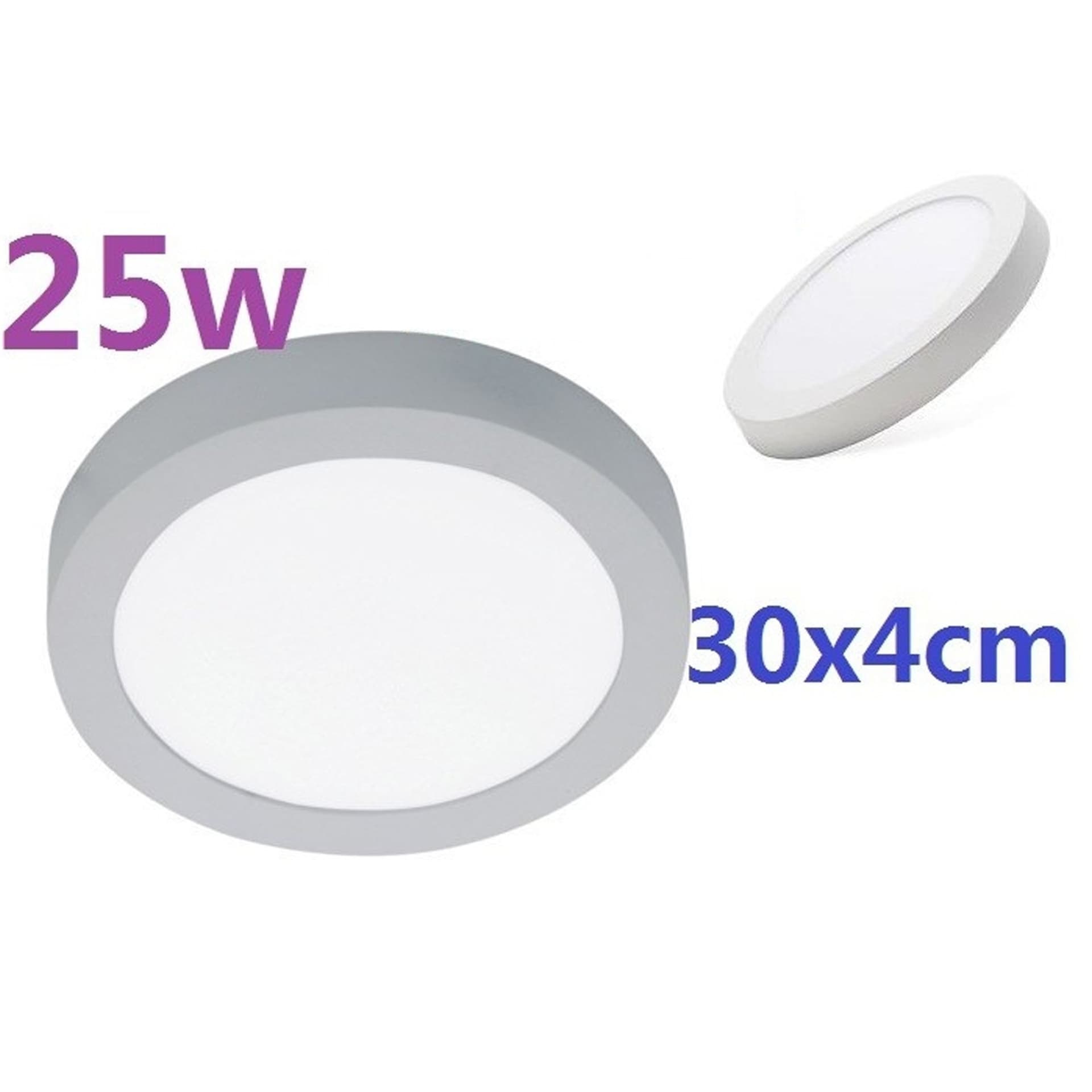 PLAFONIERA LED SOFFITTO LAMPADE QUADRATO 150 LED 25W RESA 250W LUCE BIANCA - 2