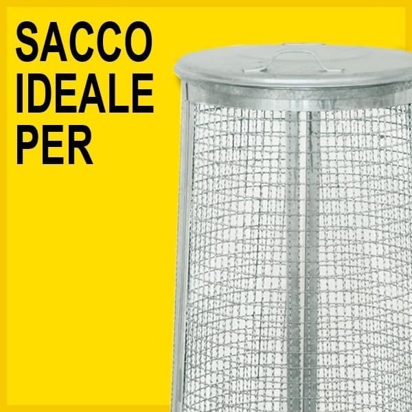 5 SACCHI SPAZZATURA SENZA MANIGLIE NERI 90 x 120 CM 150 LITRI SUPER RESISTENTI - 3