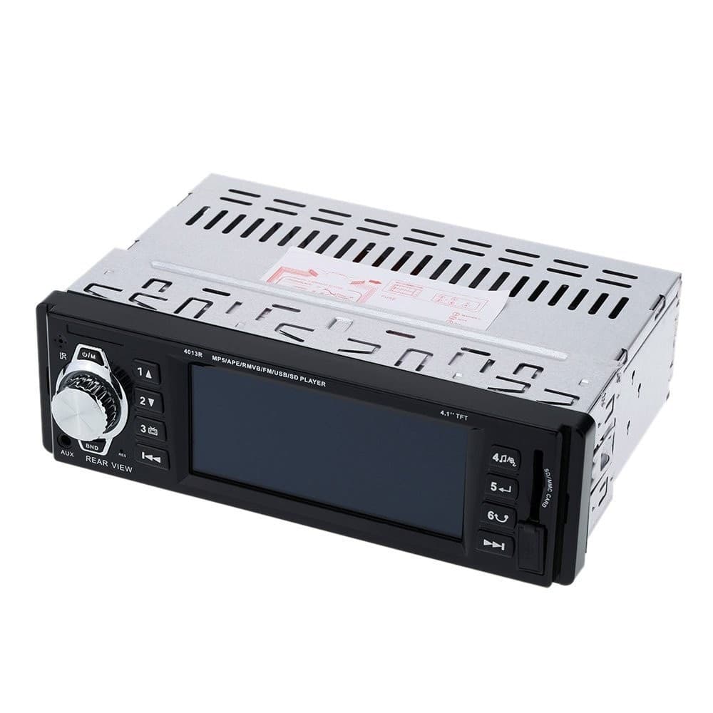 AUTORADIO DISPLAY LCD 3.6" HD USB SD AUDIO MP5-3310R PER TELECAMERA RETROMARCIA - 4