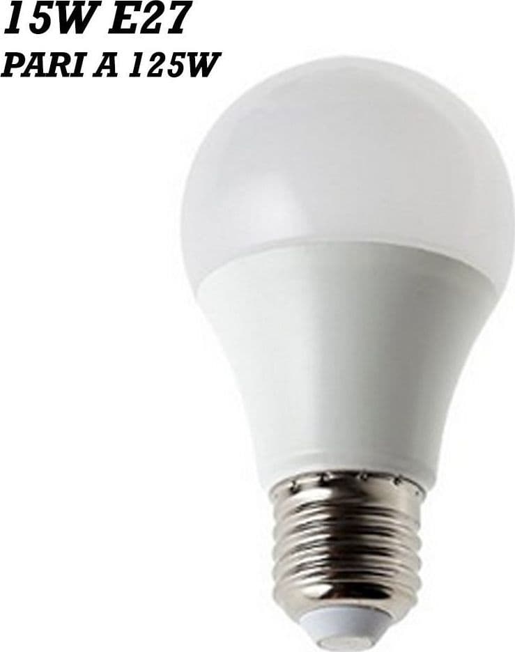 LAMPADA LED 15W ATTACCO E27 BIANCO CALDO BIANCO FREDDO GLOBO GLOBETTO - 2