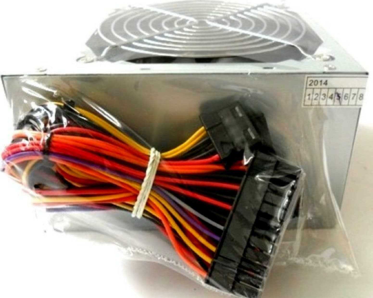 ALIMENTATORE PER CASE COMPUTER PC CON VENTOLA DI RAFFREDAMENTO ATXX 550W 20+4PIN - 4