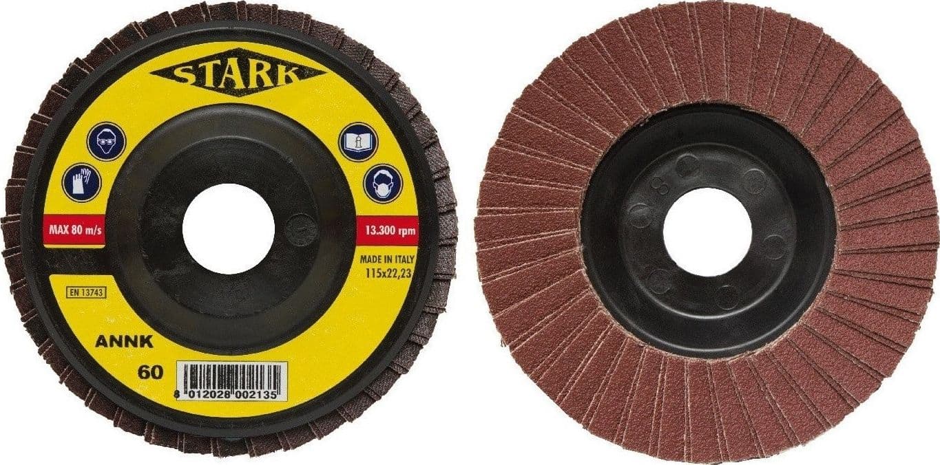 DISCO DISCHI ABRASIVI ABRASIVO A LAMELLE LAMELLARE LAMELLARI MM.180 GR. - 2
