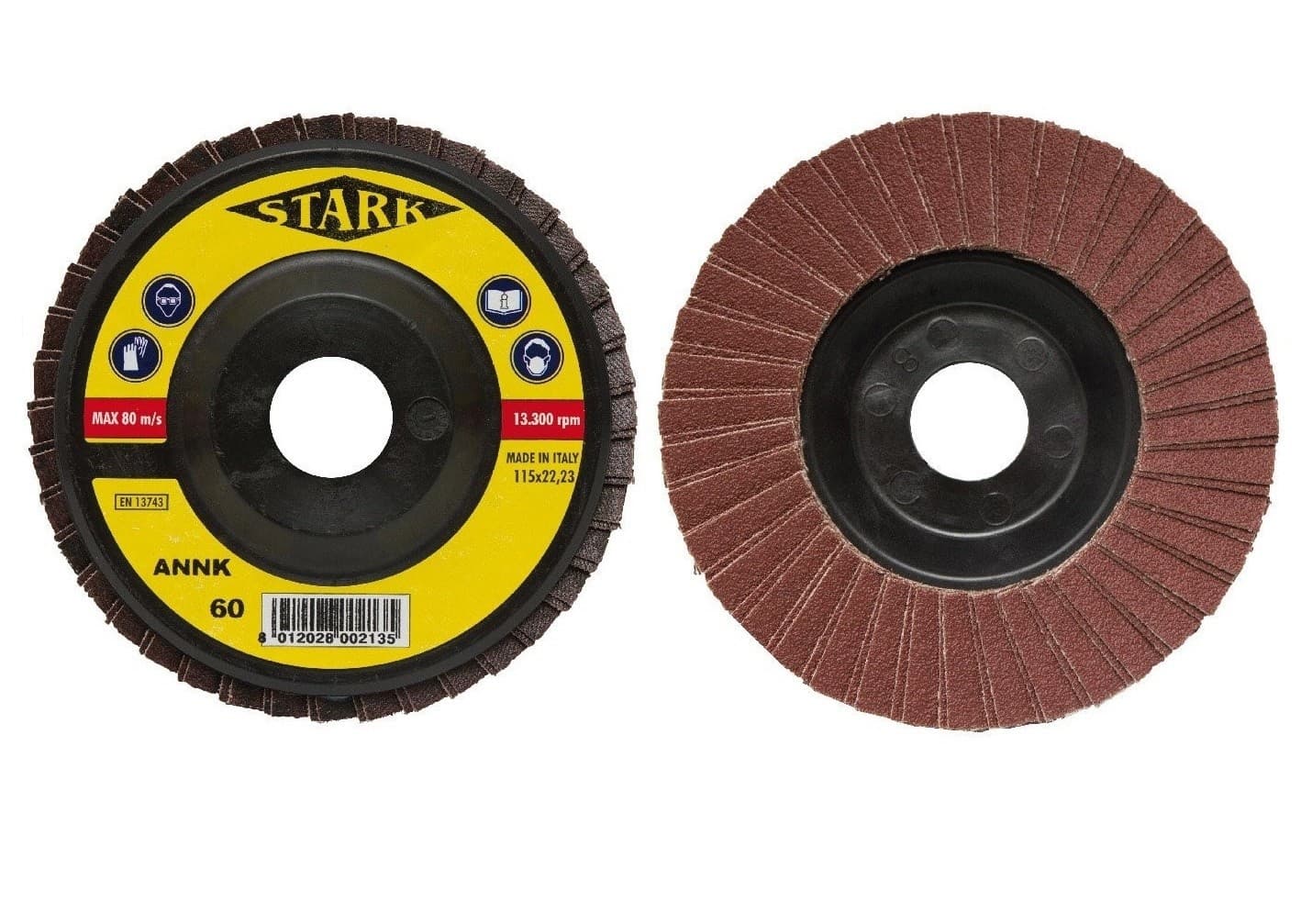 DISCO DISCHI ABRASIVI ABRASIVO A LAMELLE LAMELLARE LAMELLARI MM.180 GR. - 2
