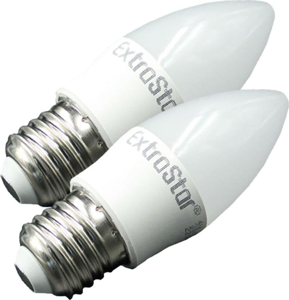 SET 2 LAMPADINA A LED E27 DA 4W SILURO LUCE BIANCA CALDA E FREDDA BASSO CONSUMO – Bianco Caldo – TrAdE Shop Traesio – lampada