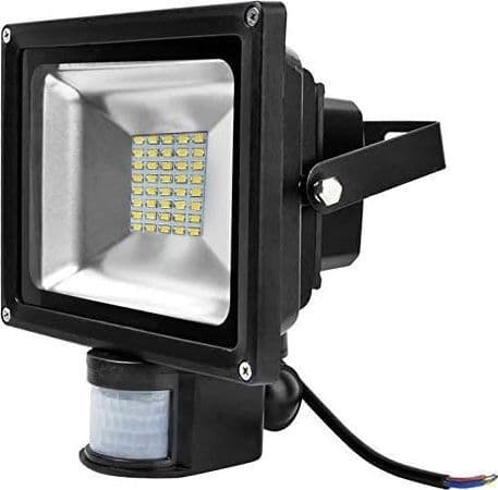 FARO LED 30W SENSORE DI MOVIMENTO ESTERNO CREPUSCOLARE LUCE PROIETTORE - 3