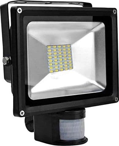 FARO LED 30W SENSORE DI MOVIMENTO ESTERNO CREPUSCOLARE LUCE PROIETTORE - 4