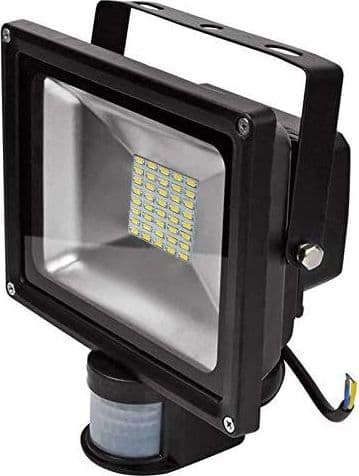 FARO LED 30W SENSORE DI MOVIMENTO ESTERNO CREPUSCOLARE LUCE PROIETTORE - 7