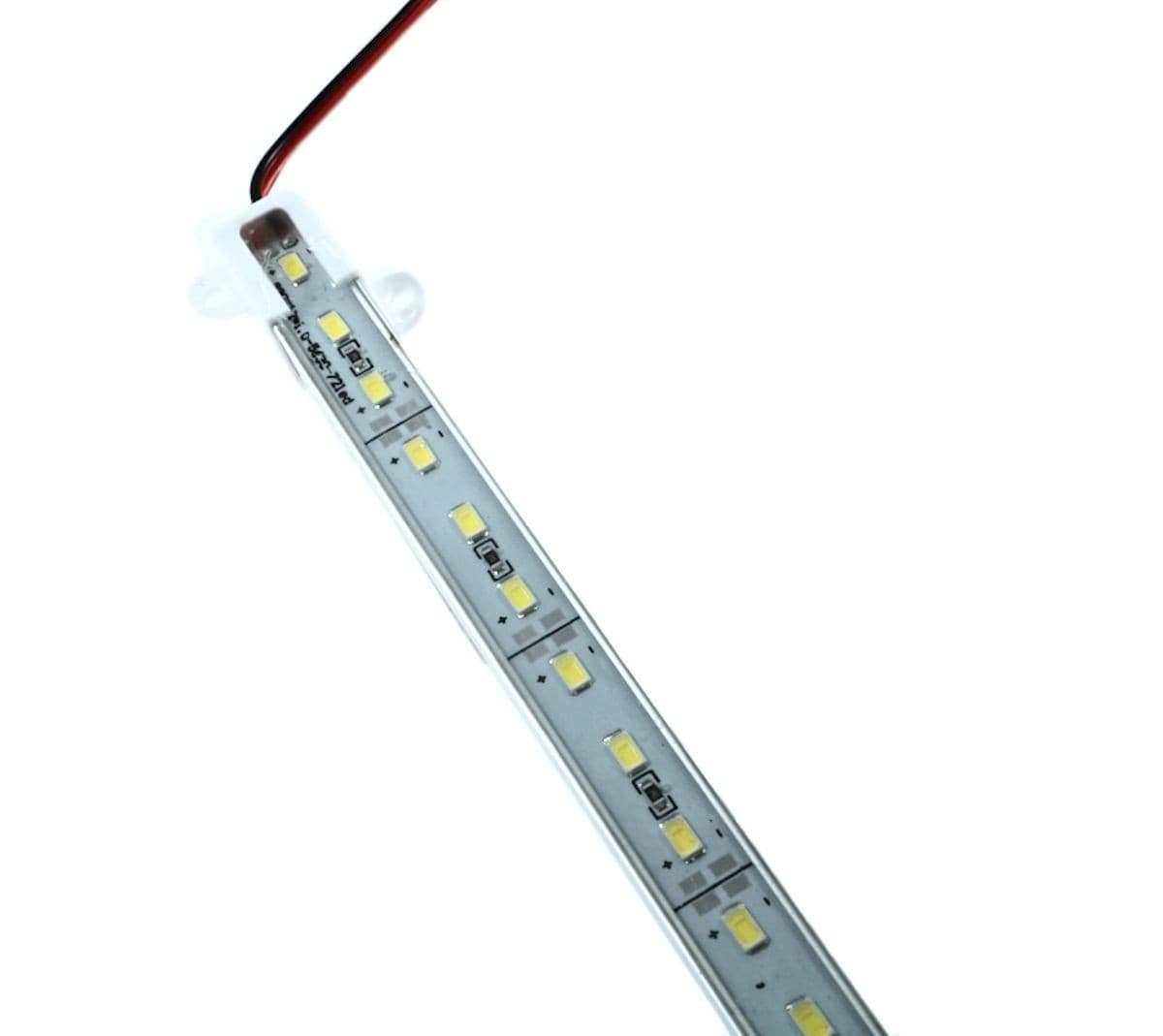 STRIP STRISCIA LED PROFILO 1MT BARRA RIGIDA IN ALLUMINIO SMD IP20 IP65 COPERTURA - 2