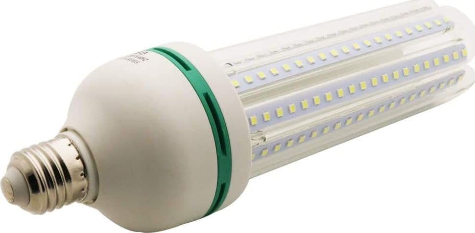 LAMPADA LAMPADINA 4U A LED DA 30W LUCE FREDDA O CALDA BASSO CONSUMO ATTACCO E27 - 4