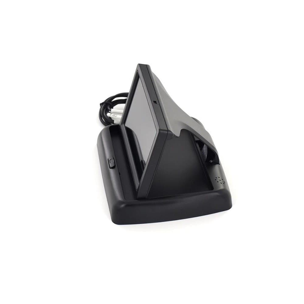 MONITOR DISPLAY A COLORI 4.3" PIEGHEVOLE TFT LCD HD PER TELECAMERA RETROMARCIA - 5