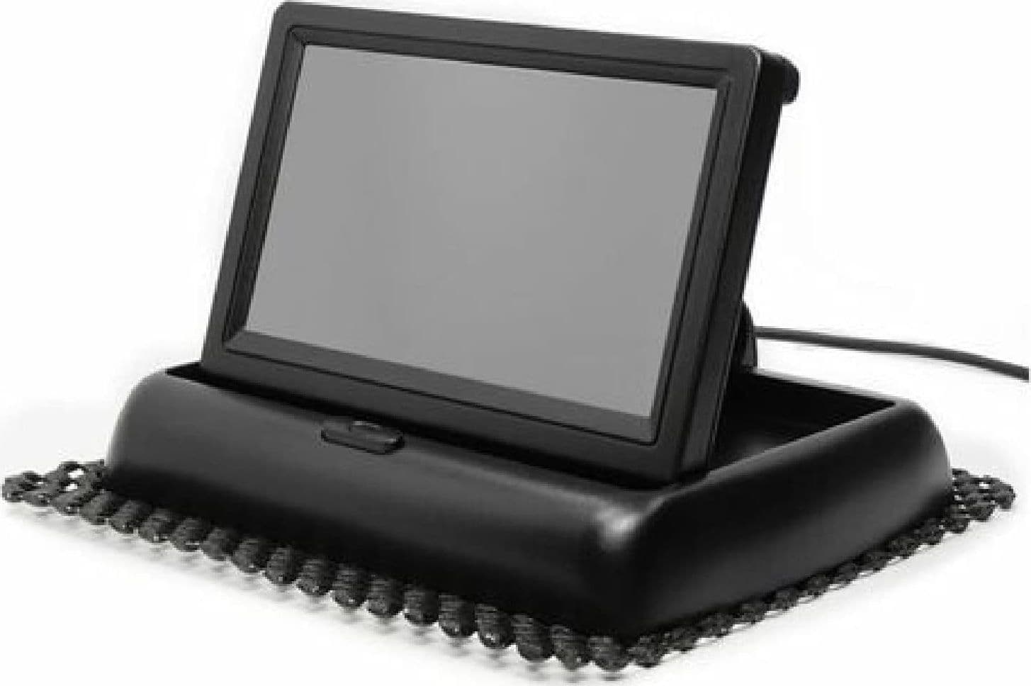 MONITOR DISPLAY A COLORI 4.3" PIEGHEVOLE TFT LCD HD PER TELECAMERA RETROMARCIA - 8