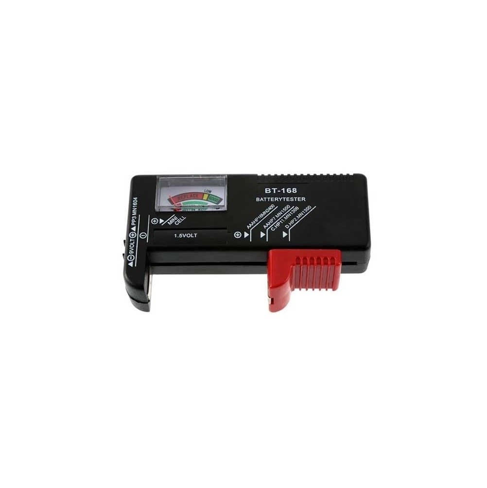 TESTER PER BATTERIA PILA PILE STILO MINI STILO DA 1.5 A 9 V CONTROLLO CARICA - 6