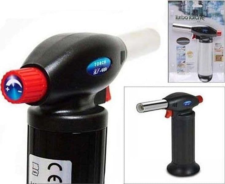 MINI CANNELLO SALDATORE BRUCIATORE RIPARAZIONI TORCIA A GAS RICARICABILE - 5