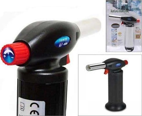 MINI CANNELLO SALDATORE BRUCIATORE RIPARAZIONI TORCIA A GAS RICARICABILE - 5
