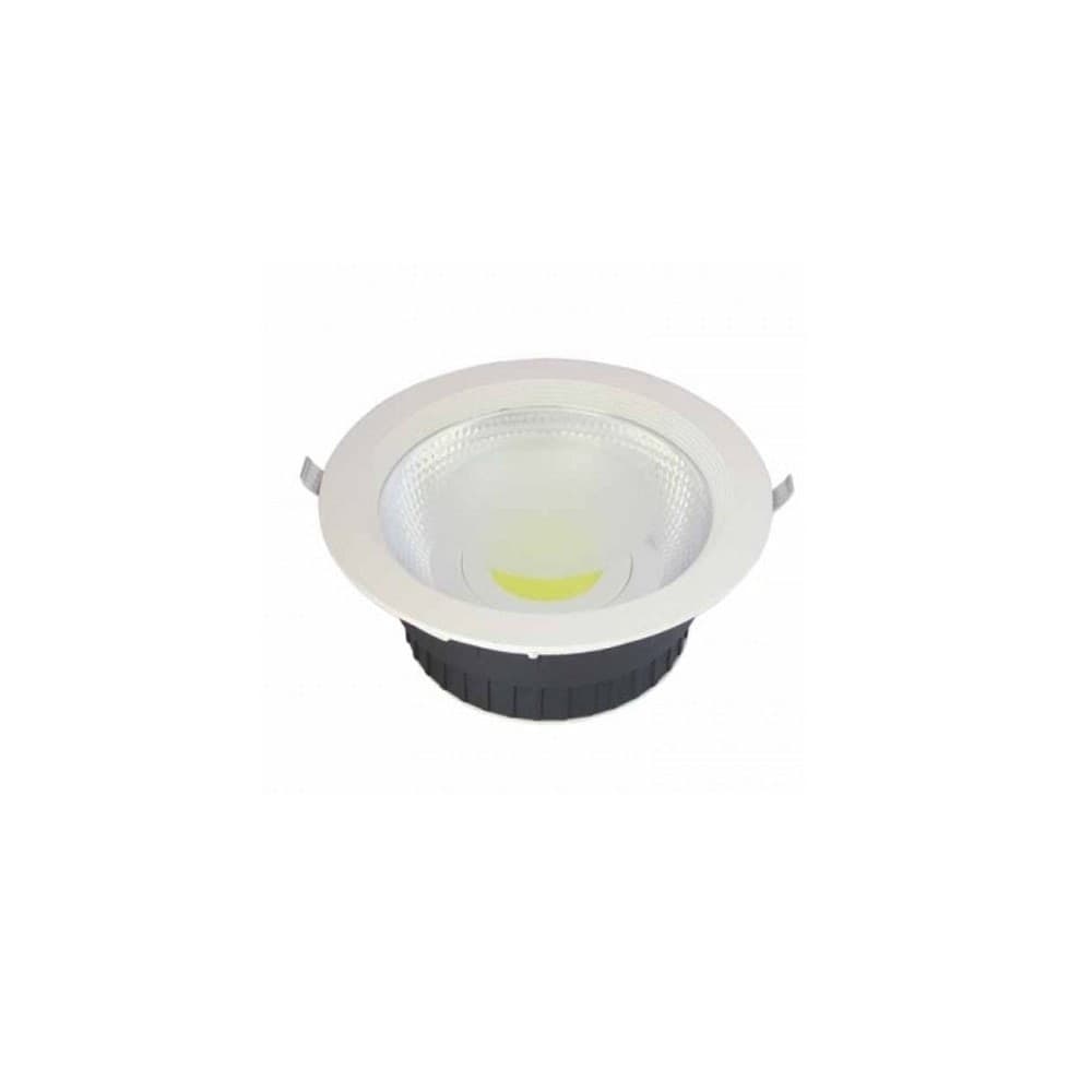 PLAFONIERA FARETTO COB LED DA INCASSO DA 30W LUCE BIANCO FREDDO CALDO - 5