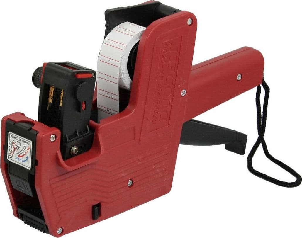 PREZZATRICE ETICHETTATRICE A 8 CARATTERI CON ROTOLO DI ETICHETTE STAMPA PREZZI